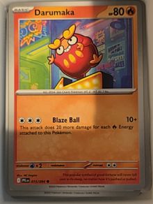 2023 Pokemon ME02: Phantasmal Flames #015 Darumaka — front
