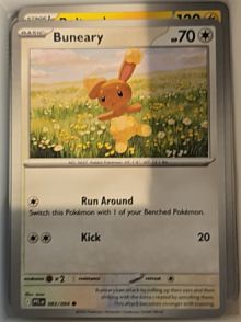 2025 Pokémon ME02 Phantasmal Flames #083 Buneary — front