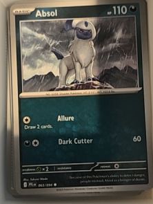 2025 Pokémon ME02 Phantasmal Flames #063 Absol — front