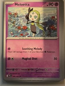 2023 Pokémon Phantasmal Flames #40 Meloetta — front