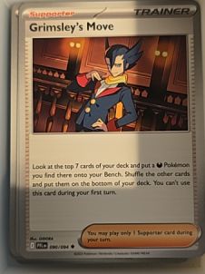 2025 Pokémon ME02: Phantasmal Flames #090 Grimsley's Move — front