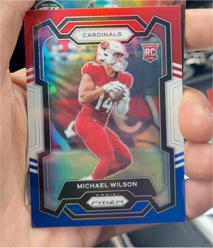 2023 Panini Prizm #303 Michael Wilson — front