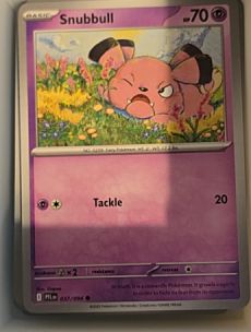 2025 Pokémon ME02: Phantasmal Flames #037 Snubbull — front