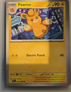 2025 Pokémon ME02: Phantasmal Flames #033 Pawmo — front