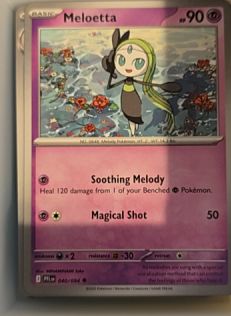 2014 Pokémon Phantasmal Flames #40 Meloetta — front
