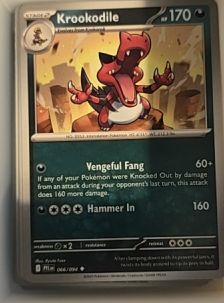 2025 Pokémon TCG ME02: Phantasmal Flames #066 Krookodile — front