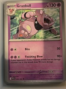 2025 Pokémon ME02: Phantasmal Flames #038 Granbull — front