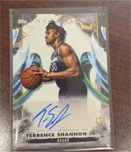 2025 Topps Inception #RA-TSJ Terrence Shannon Jr. — front