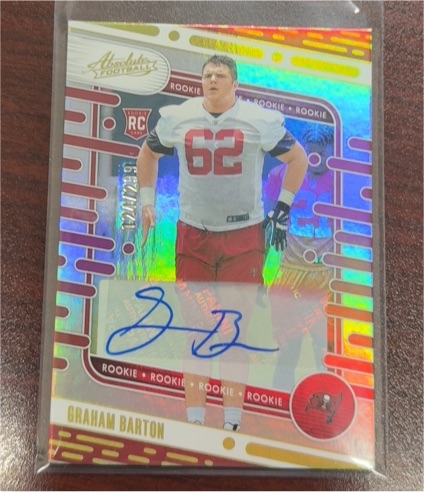 2024 Panini Absolute #126 Graham Barton — front