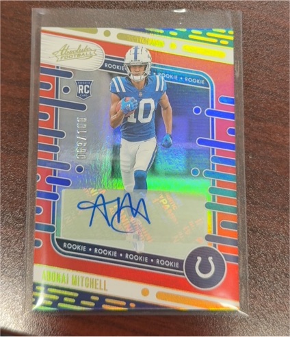 2024 Panini Absolute #151 Adonai Mitchell — front