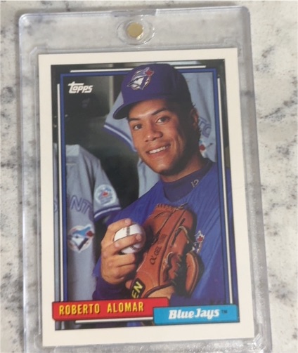 1992 Topps #225 Roberto Alomar — front