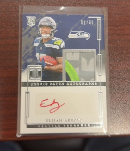 2025 Panini Impeccable Rookie Patch Autographs #RPA Elijah Arroyo — front