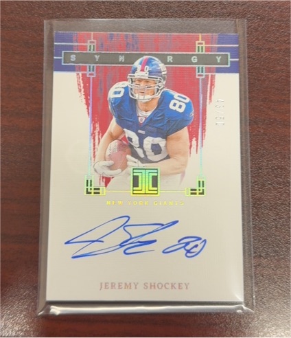 2024 Panini Impeccable Synergy #Jeremy Shockey On Card Auto /50 — front