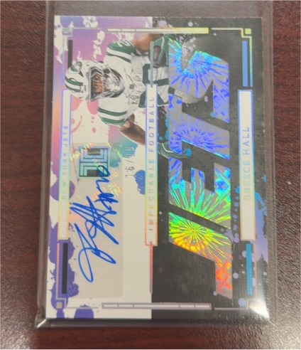 2025 Panini Impeccable #ITNA-BHL Breece Hall — front