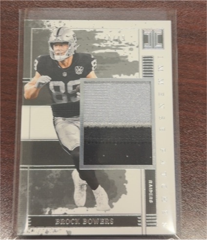 2025 Panini Impeccable #IPH-BBW Brock Bowers — front