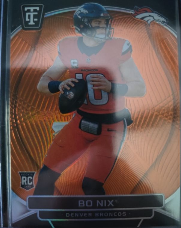 2024 Panini Totally Certified #105 Bo Nix — front