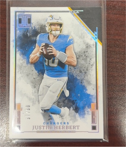 2025 Panini Impeccable #10 Justin Herbert — front