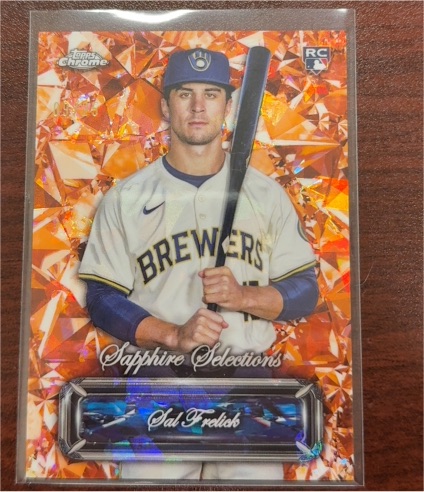 2024 Topps Chrome Sapphire Selections #SS-5 Sal Frelick — front