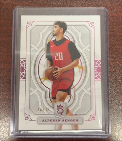 2023-24 Topps Royalty #80 Alperen Sengun — front