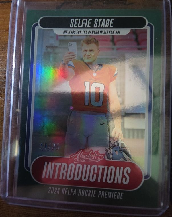 2024 Panini Absolute Introductions #I-BNX Bo Nix — front