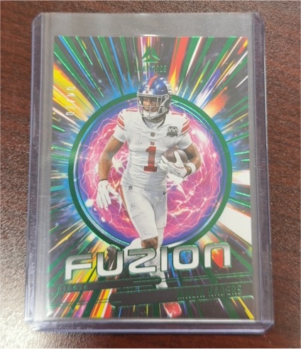 2025 Panini Luminance Fuzion #9 Malik Nabers — front