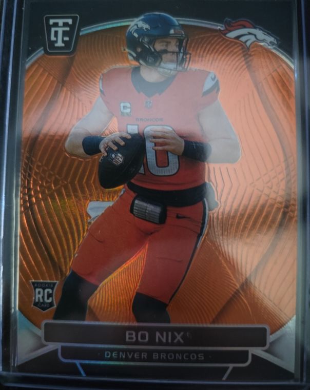 2024 Panini Totally Certified #105 Bo Nix Rookie RC — front