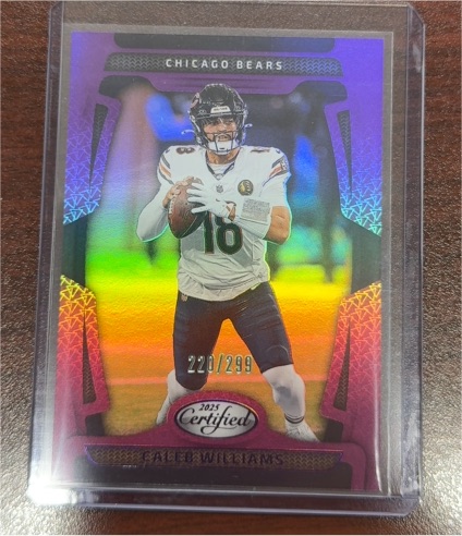 2025 Panini Certified Mirror Purple #220 Dale Williams — front