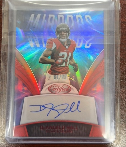2025 Panini Certified Mirrors #MS-DH DeAngelo Hall — front
