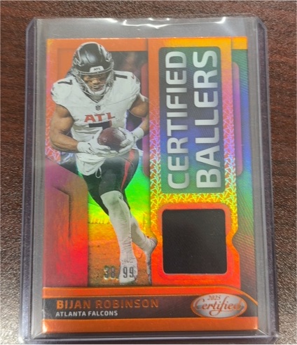 2023 Panini Certified #CBM-BRN Bijan Robinson — front