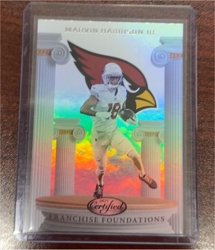 2025 Panini Certified Franchise Foundations #MHJ Marvin Harrison Jr. — front