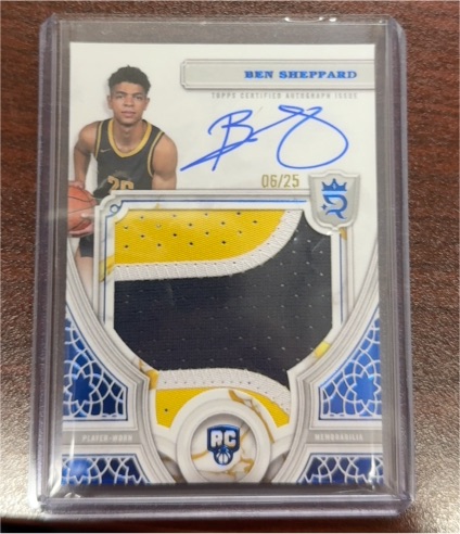 2023-24 Topps Royalty #06/25 Ben Sheppard — front