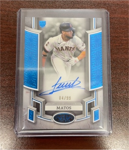 2024 Topps Tier One Blue Foil #04/99 Matos — front