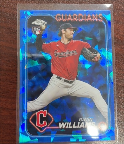 2024 Topps Chrome #15 Gavin Williams — front