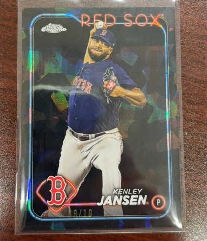 2024 Topps Chrome #19/10 Kenley Jansen — front