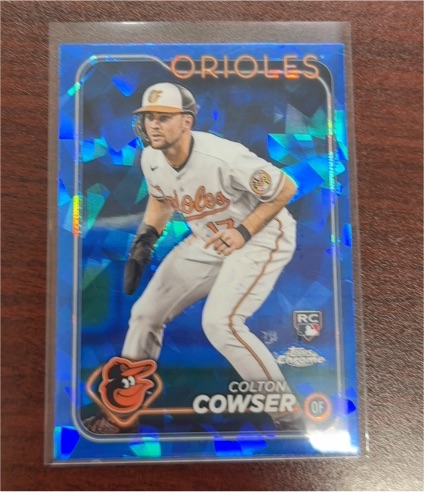 2024 Topps Chrome #278 Colton Cowser — front