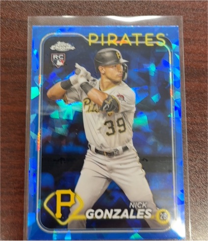 2024 Topps Chrome #72 Nick Gonzales — front
