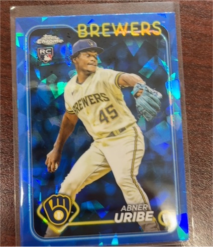 2024 Topps Chrome #276 Abner Uribe — front