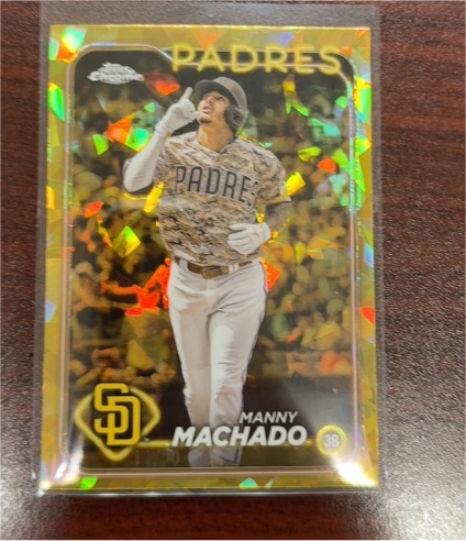 2024 Topps Chrome #12 Manny Machado — front