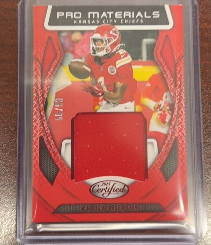 2025 Panini Certified Pro Materials #PM Kansas City Chiefs — front