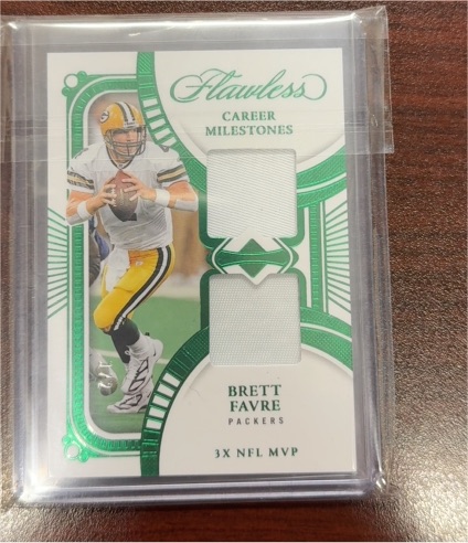 2024 Panini Flawless Career Milestones #Brett Favre — front