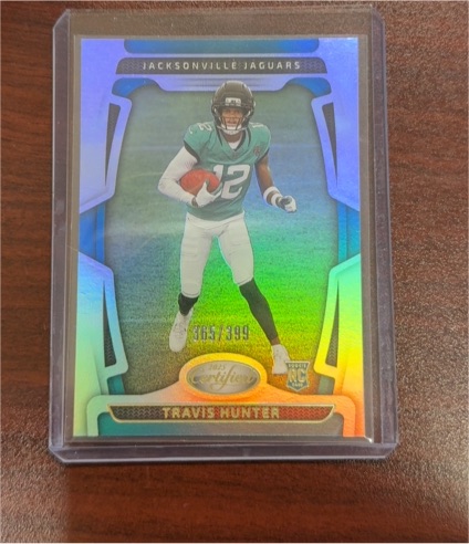 2025 Panini Certified #107 Travis Hunter — front