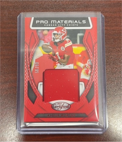 2025 Panini Certified Pro Materials #PM-XW Xavier Worthy — front