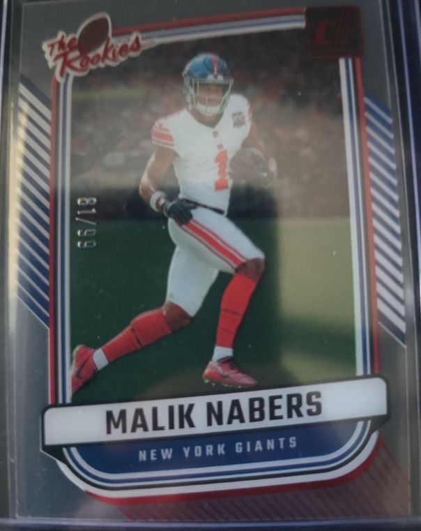 2024 Donruss The Rookies #TR-34 Malik Nabers — front