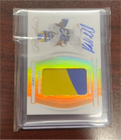 2019 Panini Flawless #21 Mecole Hardman Jr. — front