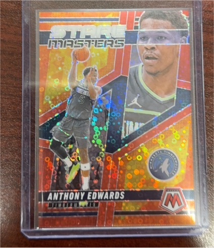 2024-25 Panini Mosaic Stare Masters #10 Anthony Edwards — front