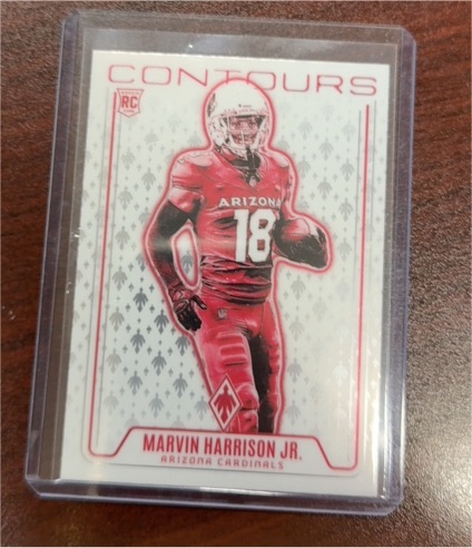 2024 Panini Phoenix #CON-MHJ Marvin Harrison Jr. Contours — front