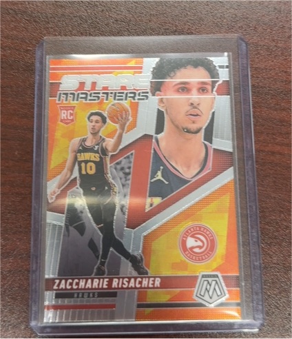 2024-25 Panini Mosaic Stare Masters #20 Zaccharie Risacher — front