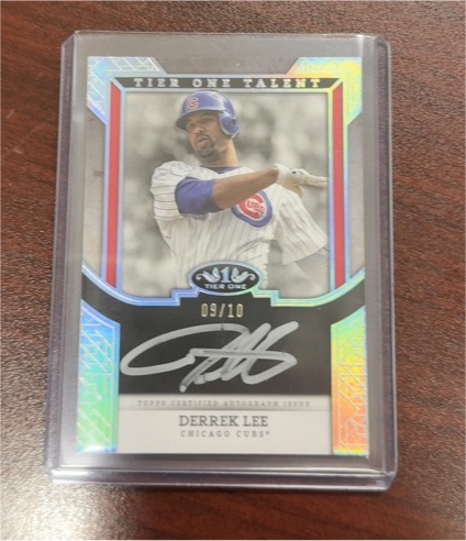 2024 Topps Tier One Tier One Talent #Derrek Lee — front