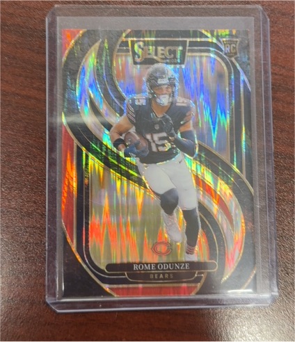 2024 Panini Select #136 Rome Odunze — front
