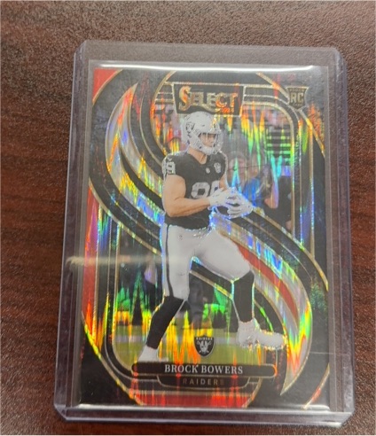 2024 Panini Select Premier Level #118 Brock Bowers — front
